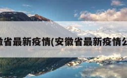 安徽省最新疫情(安徽省最新疫情公布)