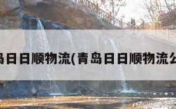 青岛日日顺物流(青岛日日顺物流公司)